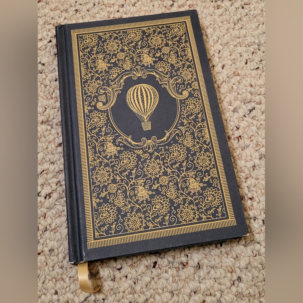 Elegant Blue and Gold Journal